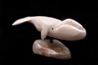 WHALE IVORY CARVING